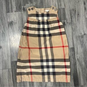 BURBERRY GIRL NOVA CHECK DRESS SIZE 8Y